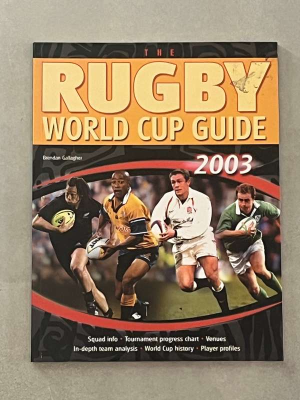 Rugby - 2003 Rugby World Cup Guide (80 Pages)