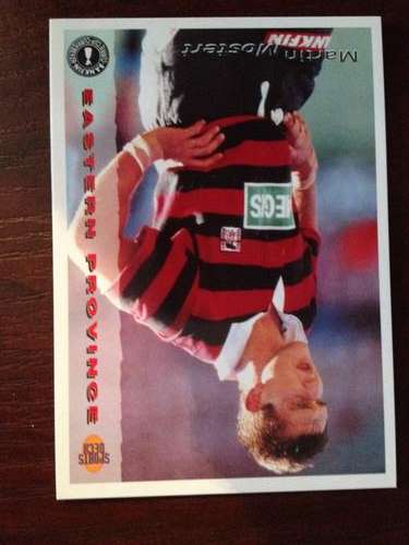 1994 Currie Cup rugby Card - nr94 Martin Mostert