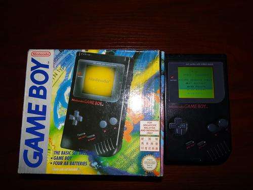 Boxed Black Nintendo Game Boy