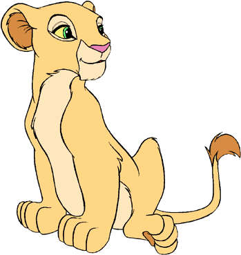 3D layered Lion King - Nala