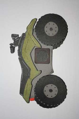 QUADBIKE - Paper piecing