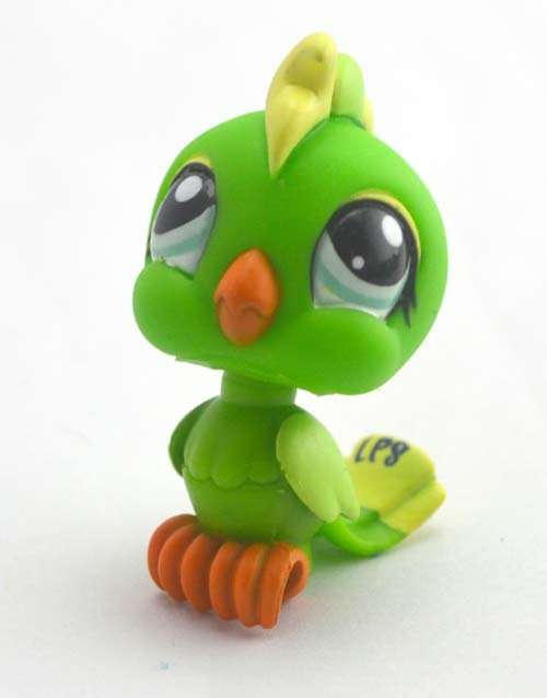 Littlest Petshop - Green Bird