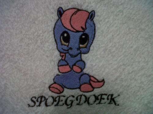 Embroided Burpers - Baby horse
