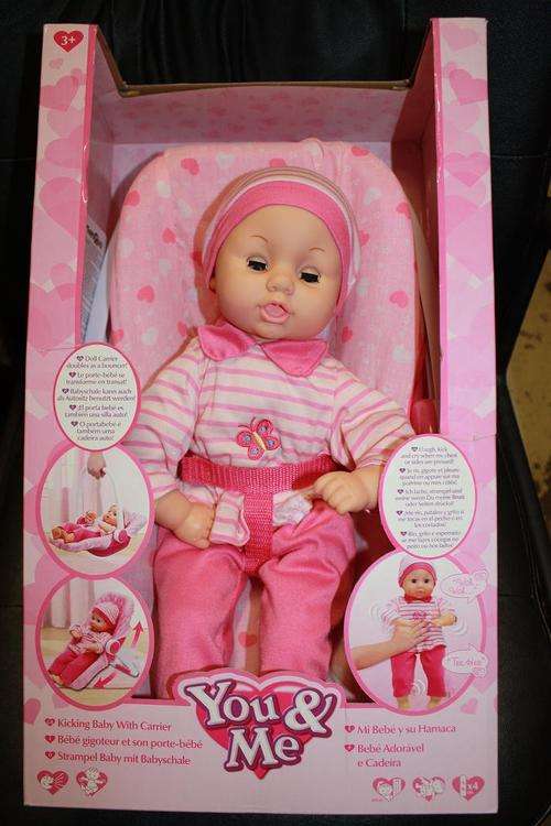 You & Me - Kicking baby with Carrier! - Doll