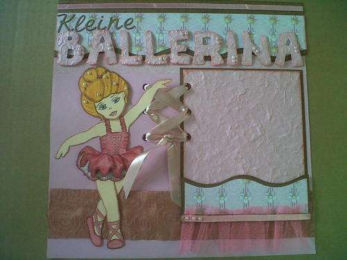 Premade page - Ballerina