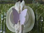 Handmade serviette rings - 8 butterfly serviette rings