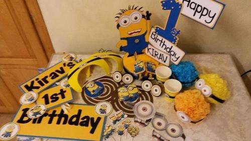 Handmade Delux Party Set - Minions