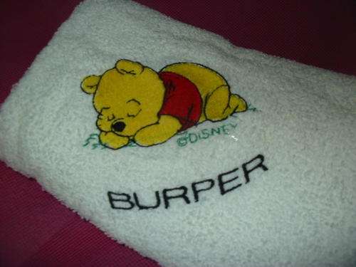 Embroided Burpers - Winnie the Pooh
