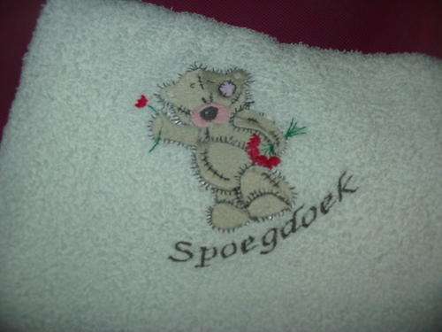 Embroided Burpers - tatty teddy