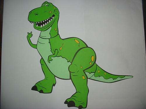 Toy Story - Rex die cut