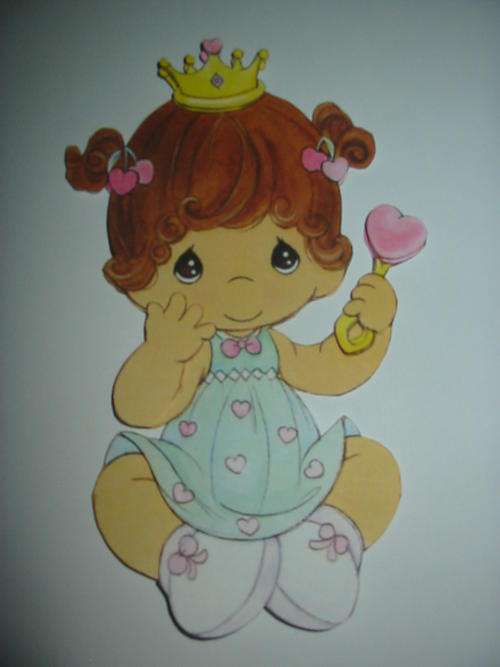 3D precious moments baby princess
