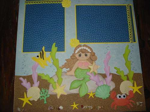 Premade page Under the sea
