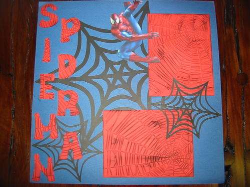 Premade page Spiderman