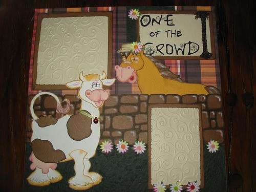 Premade page on the farm