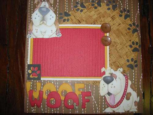 Premade page - Woof