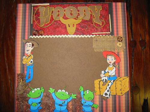 Premade page Woody
