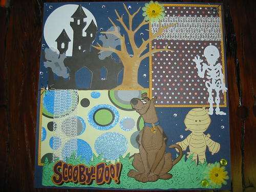 Premade page Scooby-Doo
