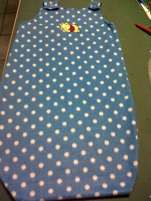 Handmade embroided sleepingbag - can be customised