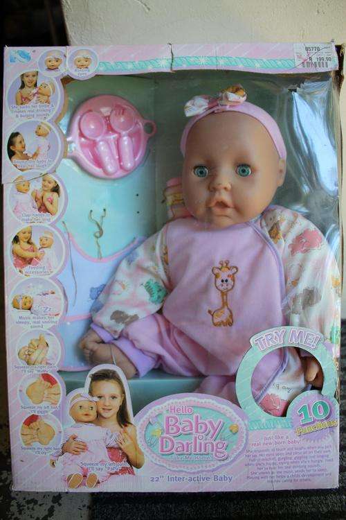22" Inter-active Baby Darling Doll