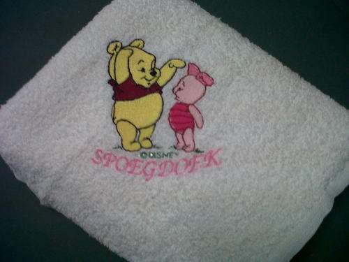 Embroided Burpers - Pooh and Piglet