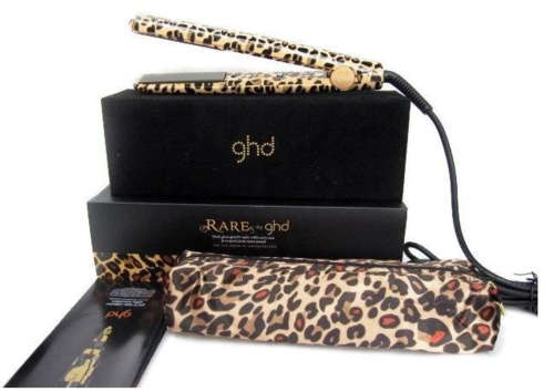 GHD LEOPARD PRINT HAIR STRAIGHTENER - NEW IN THE ORIGINAL BOX  - LIMITED EDITION