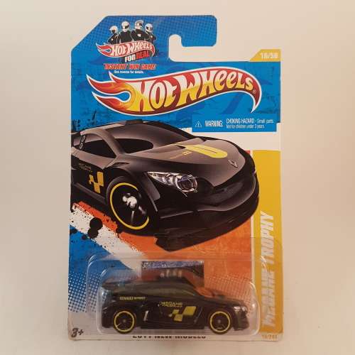 Hot Wheels First Edition Renault Megane Trophy Long card import from 2011