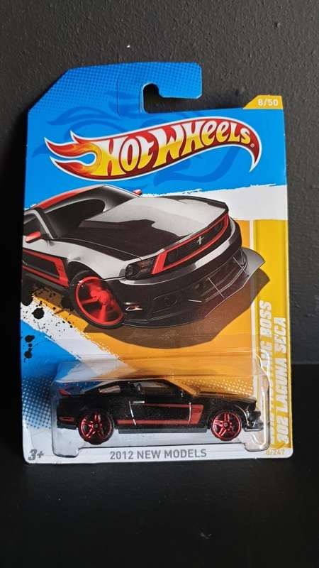 Hot Wheels 2012 Ford Mustang Boss 302 Laguna Seca