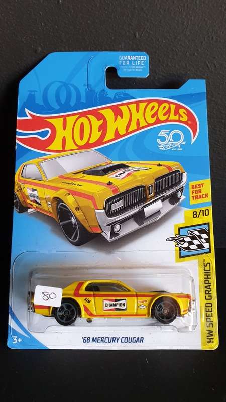 Hot Wheels '68 Mercury Cougar Kmart Exclusive