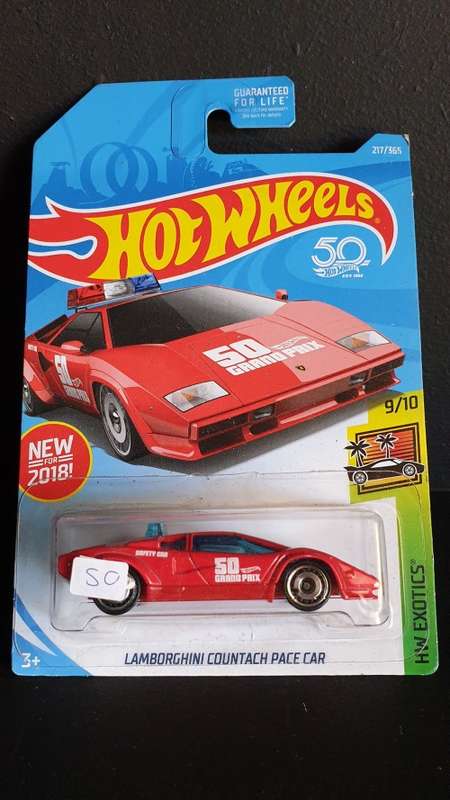 Hot Wheels Lamborghini Countach Pace Car