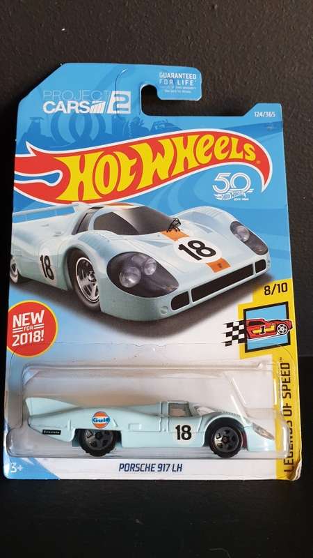 Hot Wheels Porsche 917 LH GULF livery