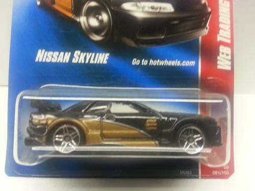 Hot Wheels Nissan Skyline Web Trading Car