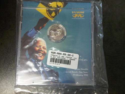 2000 Mandela R5 Proof Sealed CD's @ Offers to Be considered