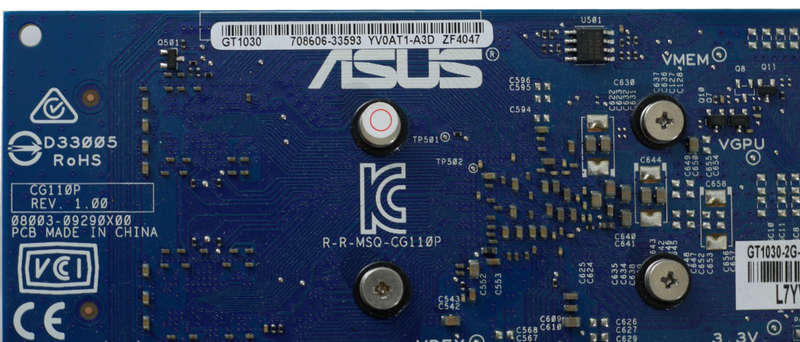 ASUS NVIDIA GeForce GT 1030