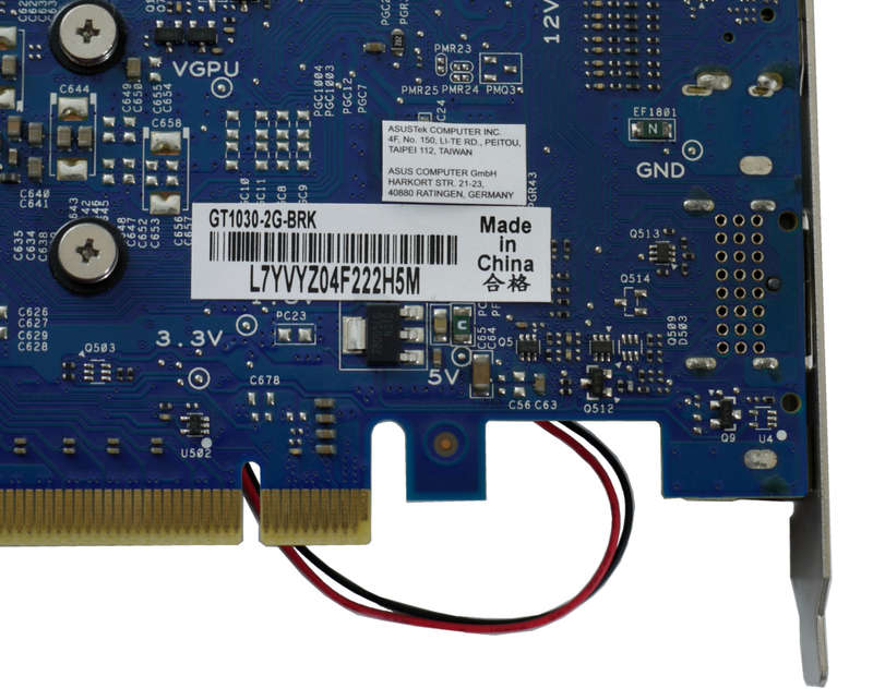 ASUS NVIDIA GeForce GT 1030