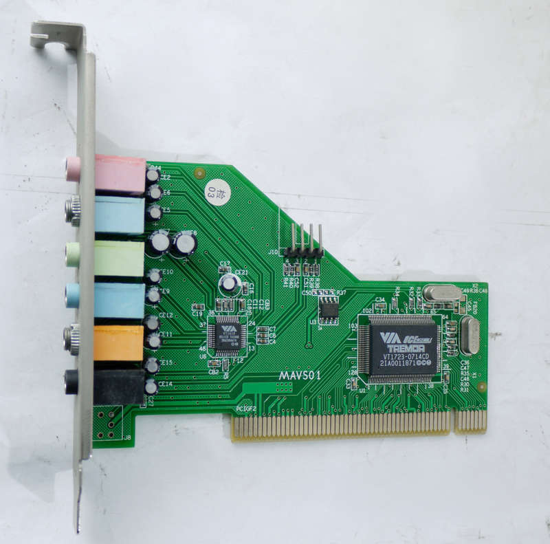 Sound card PCI - ENCORE ENM232-8VIA 7.1 Channels 24-bit 96KHz Surround Sound Card