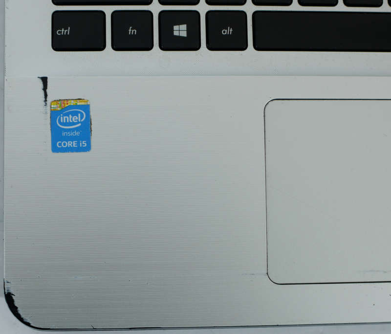 ASUS SonicMaster X555LAB Laptop - Intel i5 5200U, 4GB RAM. 1TB HDD, 5 Hours of autonomy(NO CHARGER)