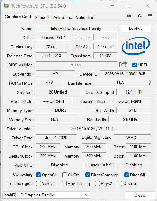 HP EliteBook 850 G1 Gaming Laptop - Core i7 4600U, 8 GB RAM, 1 TB Storage, AMD HD 8500M/5700M GPU