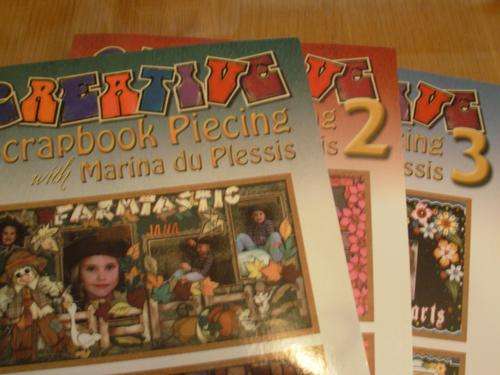 CREATIVE SCRAPBOOK PIECING No's 1, 2 and 3 as a set