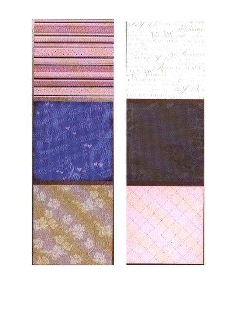 WEDDING PAPER PACK - 12 pages - x2 of each - 12x12