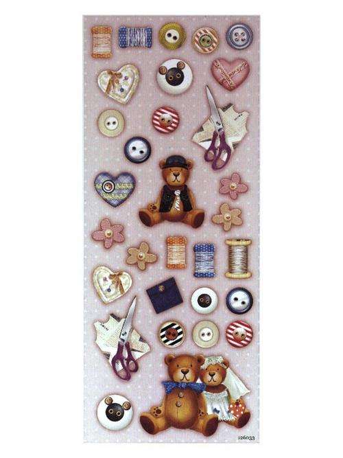 SCRAPBOOKING STICKERS - pack size 100x240mm