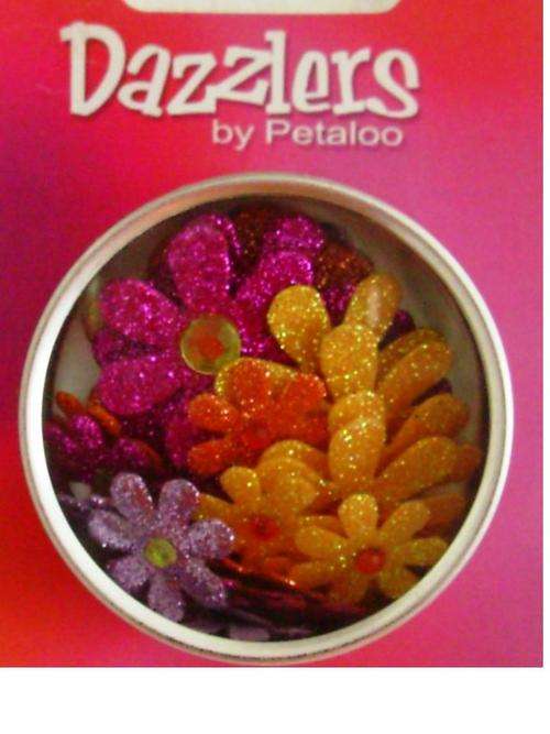 Dazzlers - yellow, orange, fuschia, lavender - 32 flowers per containers
