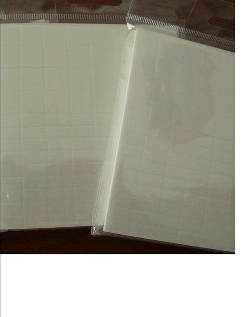 FOAM SQUARES - double pack.  - 208 sqaures per packet