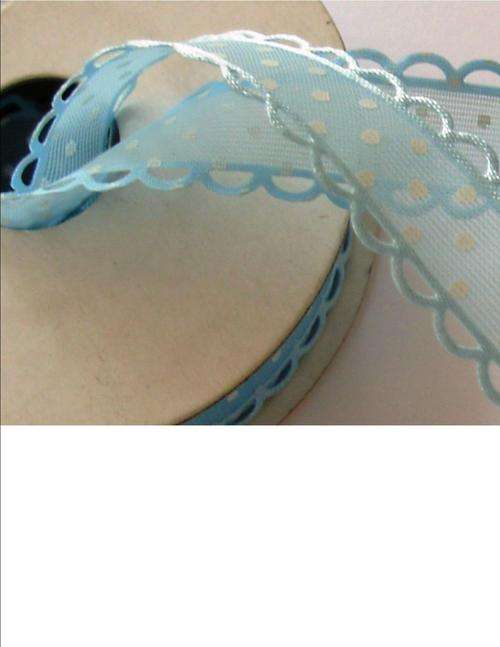 BLUE RIBBON - width 17mm (sold per meter)