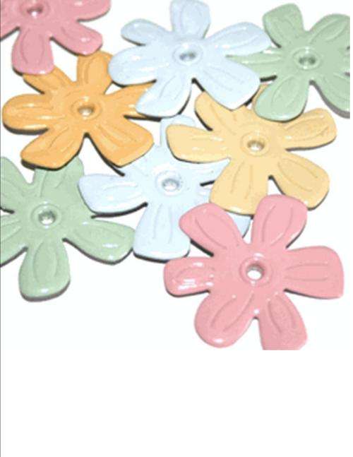 BIG FLOWER VICTORIAN - Eyeletz:  size 30mm 12 per packet