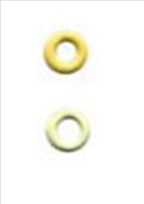 ZISION EYELETZ 1/8" or 0.32cm round       COLOUR yellow  40 PER PACKET