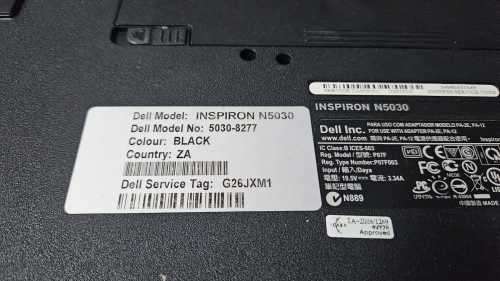 Dell Inspiron N5030 FOR PARTS **Read Description**
