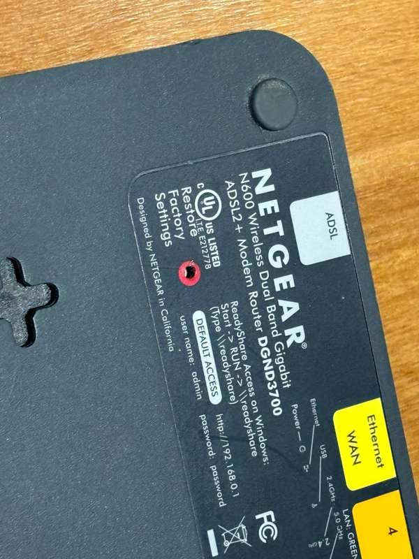 Netgear DGND3700 Wireless DSL Modem Router (Dual-Band)