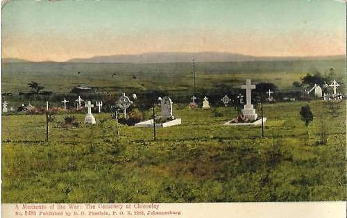 Cemetery at Chieveley postcard