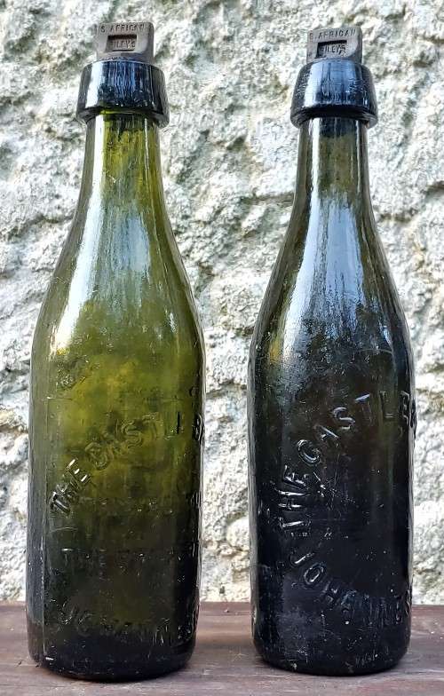 CASTLE BREWERY BEER BOTTLES