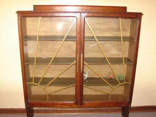 ART DECO DISPLAY CASE